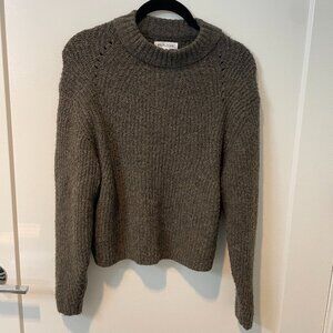 Prologue Gray Knit Pullover Crewneck Sweater - XS
